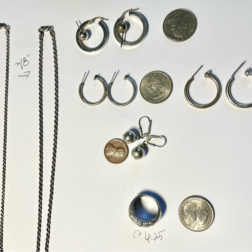 Sterling Silver Jewelry Lot